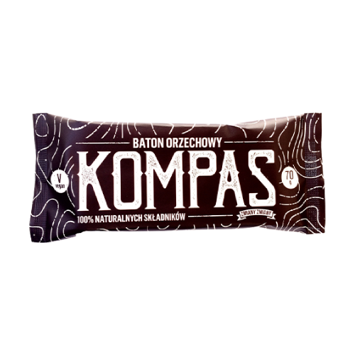 Baton vegan cu arahide - Compass, 70 g